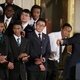 President Barack Obama delivers remarks about his 'My Brother's Keeper' initiative with students from the Hyde Park Academy in the East Room at the White House February 27, 2014 in Washington, D.C.
Chip Somodevilla/Getty Images